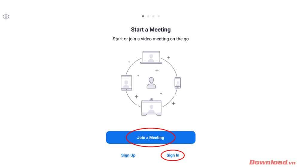 Hướng dẫn sử dụng phần mềm Zoom Meeting trên điện thoại